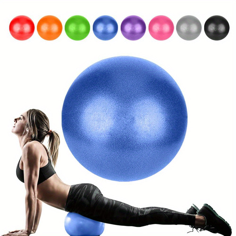 Anti-Burst Exercise Gym Ball for Workout, Yoga, Pilates & Home Fitness | Stability Ball with Pump | Balance & Core Trainer