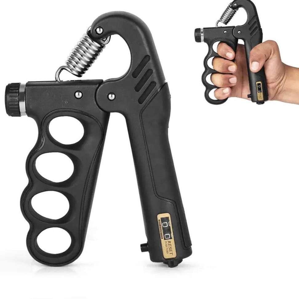 Adjustable Grip Strengthener (11–220 lb / 5–100 kg) – Heavy‑Duty Hand & Forearm Exerciser with Built‑In Counter, Non‑Slip Design (Copy) (Copy) - Shopeleven