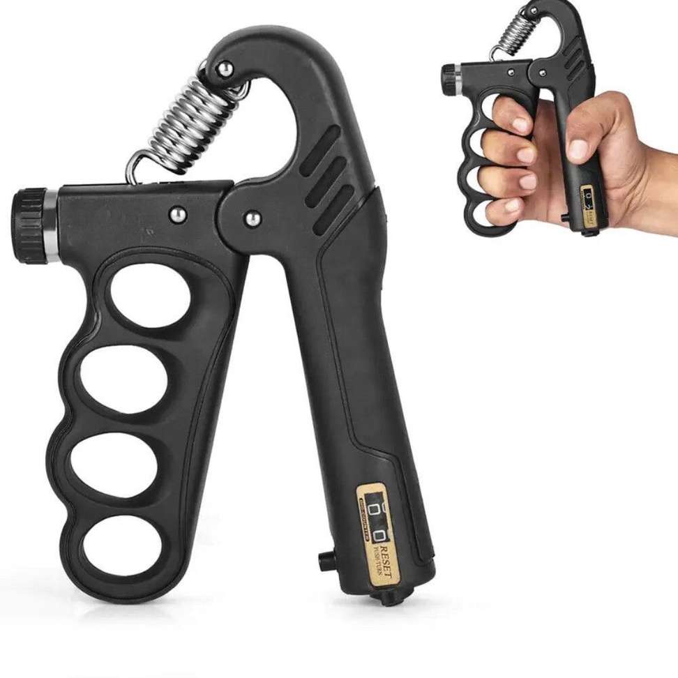 Adjustable Grip Strengthener (11–220 lb / 5–100 kg) – Heavy‑Duty Hand & Forearm Exerciser with Built‑In Counter, Non‑Slip Design (Copy) (Copy)