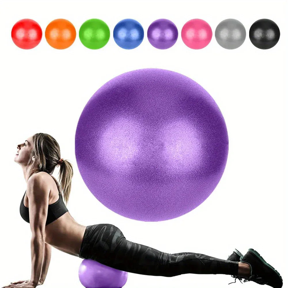 Anti-Burst Exercise Gym Ball for Workout, Yoga, Pilates & Home Fitness | Stability Ball with Pump | Balance & Core Trainer - Shopeleven