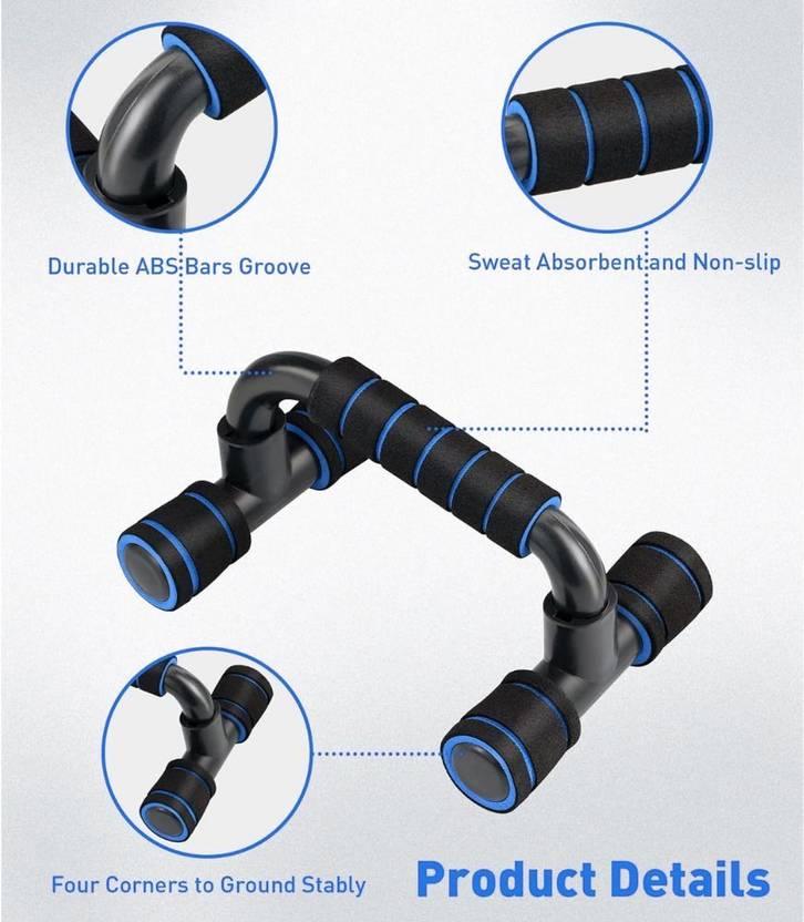2-Piece Ergonomic Push-Up Bars – Non-Slip Portable Push-Up Stands for Home Strength Training - Shopeleven