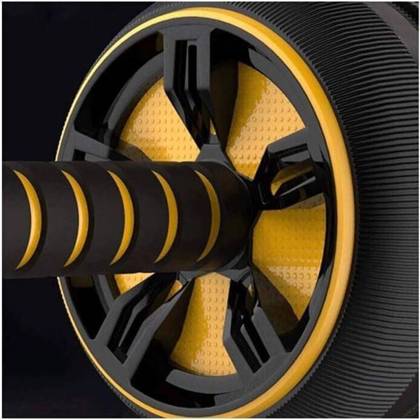 Abdominal Exercise Equipment for Men and Women, Silent Ab Wheel for Home Use, Ab Roller for Core Strength Training, Dual-Wheel Design, Non-Slip Handle, Enhances Core Strength, Full-Body Workout, Suitable for Beginners and Advanced Training