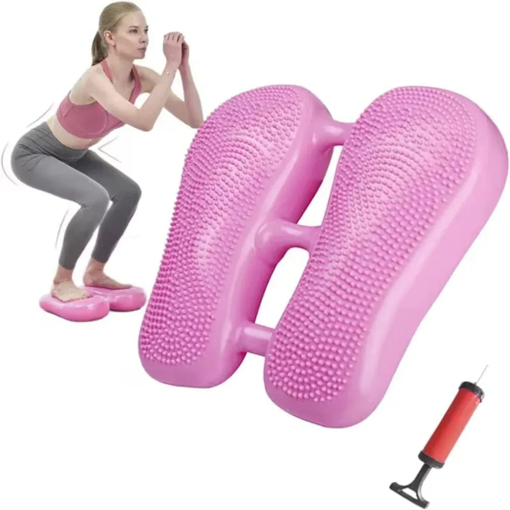 Foldable Manual Stepper – Non-Slip Home Fitness Stepper for Cardio & Lower Body Toning Inflatable - Shopeleven