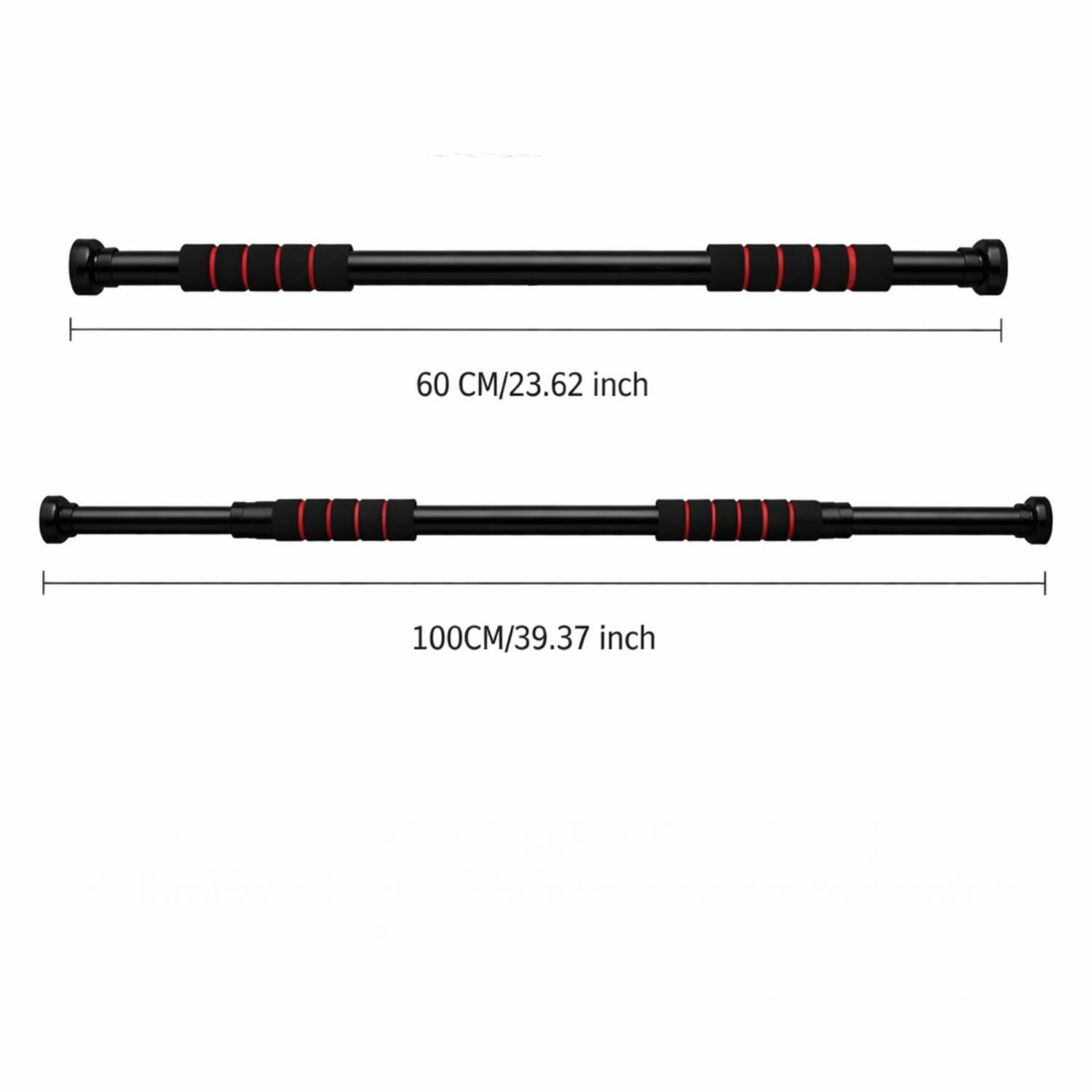 Pull Up Bar for Home Workout | Ultra-Secure 100 KG Capacity | 360° Dual Lock Doorway Chin Up Bar | Adjustable 62 –100 CM | Superior Grip Handles | Height Increase Bar for Men, Women & Kids