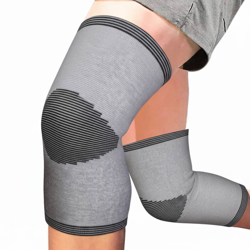 2-Pack Breathable Fiber Knee Brace – Unisex Compression Knee Support for Sports, Running & Outdoor Activity (Copy)