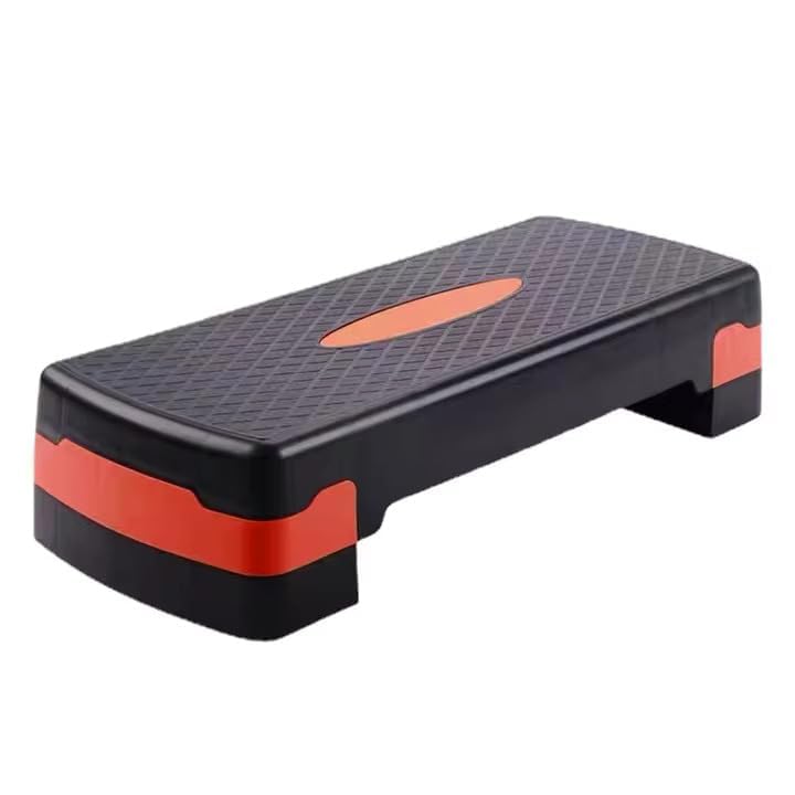 Adjustable Height Aerobic Step Board – Portable Home Stepper for Cardio, Zumba & Fitness Workouts
