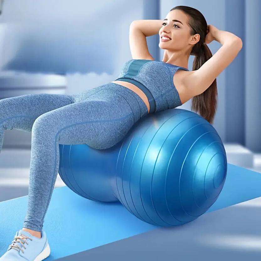 Peanut-Shaped Anti-Burst Yoga Ball – Stability & Balance Trainer for Back Massage, Physical Therapy & Core Exercise – Durable, Slip-Resistant