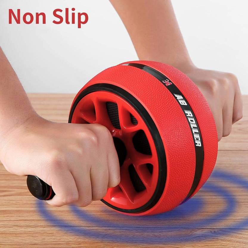 Portable Ab Wheel for Core Strengthening - 1pc Durable PP Material, Abdominal and Core Strength Training Equipment, Home Gym Fitness Exercise Wheel for Men and Women - Shopeleven