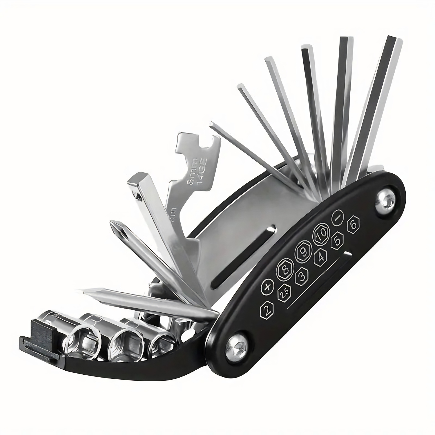 Cycle 16 in 1 Cycle Tool kit Multi-Purpose Mountain Cycle Repair Tool kit Allen Key Spoke Cycle Tool kit Set All Cycle