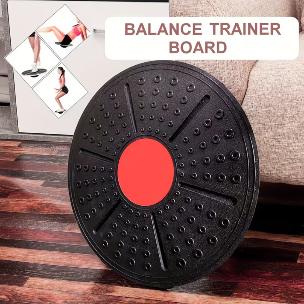 High-Reflective Polymer Balance Board – Universal Fitness & Core Stability Board for Balance Training & Home Exercise