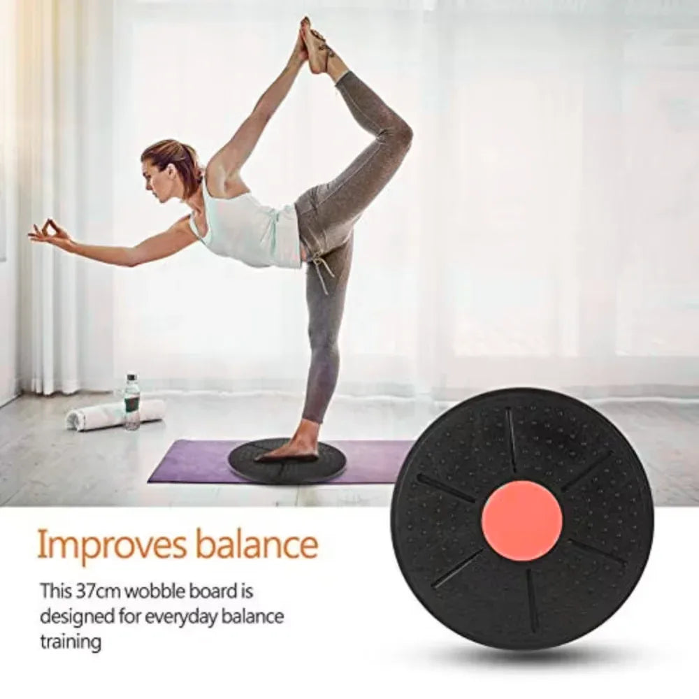 High-Reflective Polymer Balance Board – Universal Fitness & Core Stability Board for Balance Training & Home Exercise - Shopeleven
