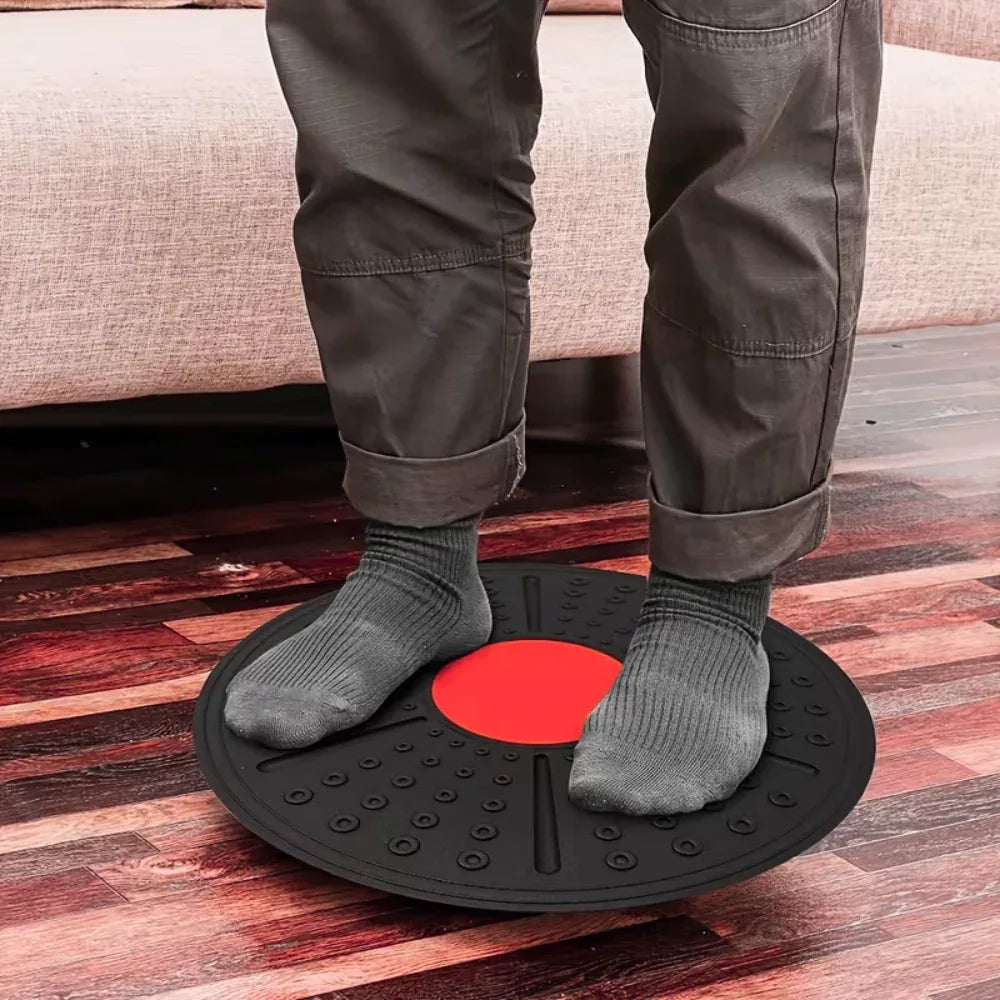 High-Reflective Polymer Balance Board – Universal Fitness & Core Stability Board for Balance Training & Home Exercise - Shopeleven