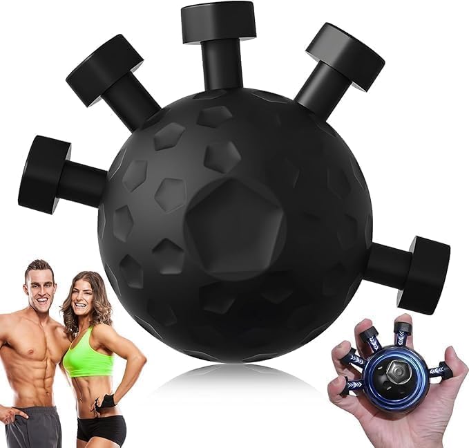 Eagle Claw Hand Grip Strengthener Ball – 20-45KG Resistance, Ergonomic Finger Exerciser for Athletes, Climbers, Musicians, Stress Relief, Therapy & Grip Training..1 Psc