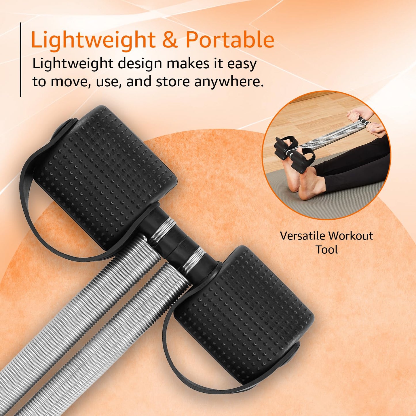 Unisex Tummy/Waist Trimmer for Home Gym | Multifunctional | Lightweight & Portable | for Core Exercises & Strength Training