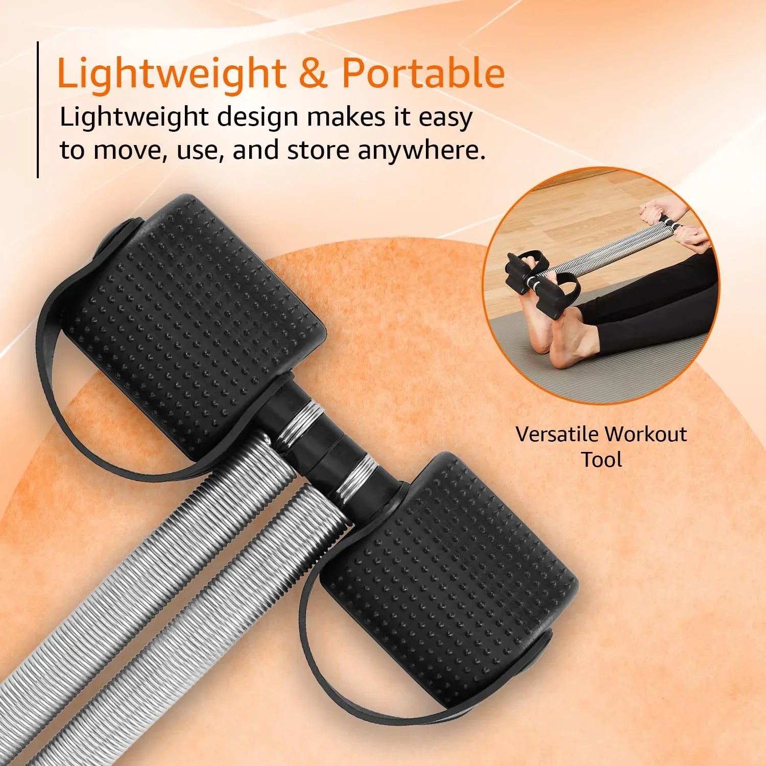 Unisex Tummy/Waist Trimmer for Home Gym | Multifunctional | Lightweight & Portable | for Core Exercises & Strength Training - Shopeleven