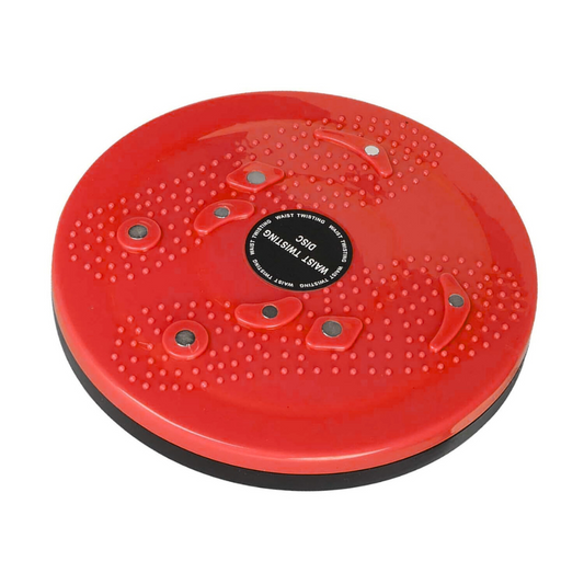 Tummy Twister, Tummy Trimmer, Abs Roller & Shaper, Exercise Machine, Non-Slip Surface, Red